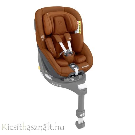 MAXI-COSI Pearl 360, 40-105 cm Authentic Cognac reboard gyerekülés